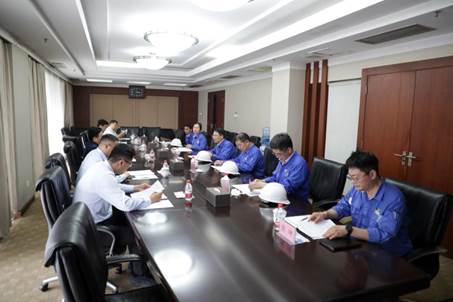 打造向上向前第一象限生力軍 錘煉甘于做人做事作難、受苦受累受屈的企業家隊伍——河南投資集團黨委書記、董事長劉新勇蒞臨安彩高科開展主題教育調研